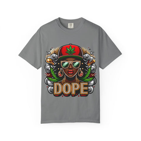 Dope Vibe Unisex Garment-Dyed T-Shirt - Cool Urban Fashion Tee