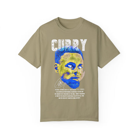 Unisex Garment-Dyed T-Shirt - Stylish Tribute to Curry | Perfect for Basketball Fans