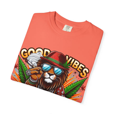 Good Vibes Unisex Garment-Dyed T-Shirt