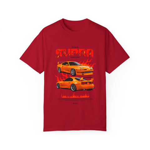 Toyota Supra Vintage Graphic T-Shirt - Perfect for Car Enthusiasts