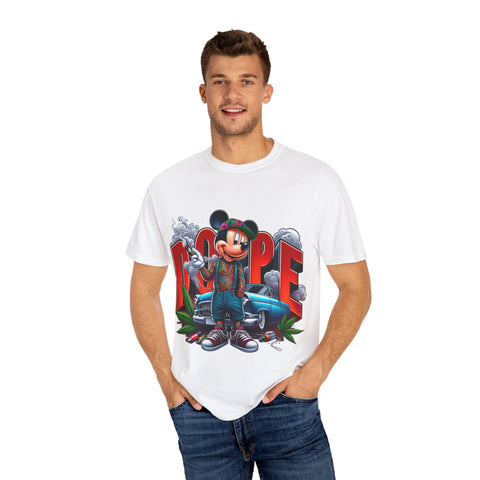 Dope Mickey Mouse Unisex Garment-Dyed T-shirt