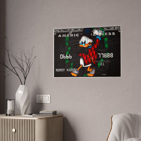 Mickey Money Maker Gloss Poster