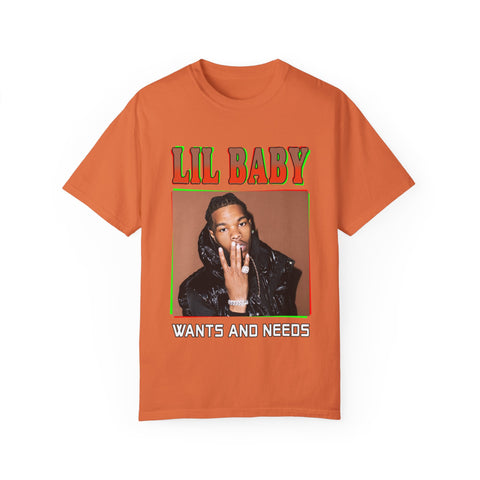 Unisex Lil Baby Graphic T-Shirt - Wants and Needs Collection