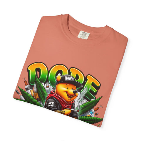 Retro Vibe Graphic T-Shirt - 'Dope' Design for Chill Days