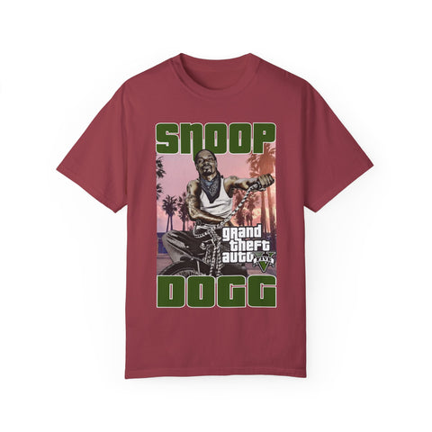Snoop Dogg Graphic T-Shirt - Retro Grand Theft Auto Design