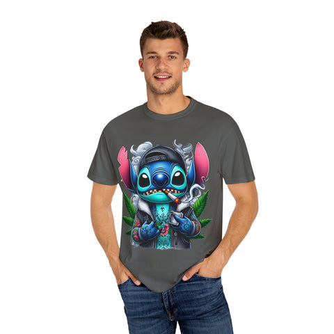 Vibrant Stitch-Inspired Unisex T-Shirt | Funky Streetwear Vibe | Perfect for Festivals and Casual Outings