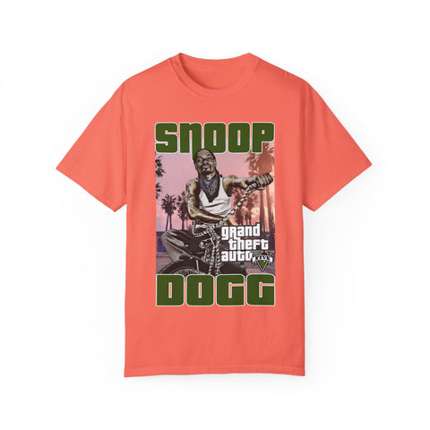 Snoop Dogg Graphic T-Shirt - Retro Grand Theft Auto Design