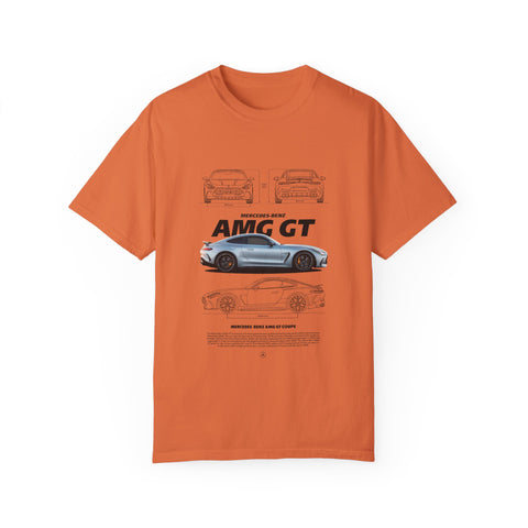 Mercedes AMG GT Unisex Garment-Dyed T-Shirt - Car Enthusiast Apparel