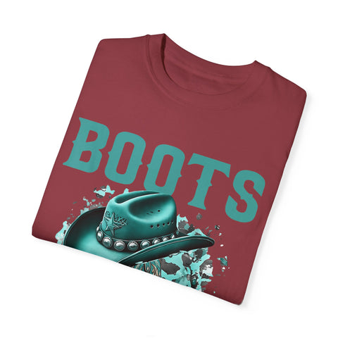 Cowboy Boots Graphic T-Shirt for Western Fashion Lovers