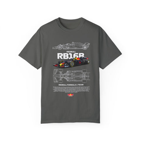 Red Bull Formula 1 RB16B Unisex T-Shirt - Garment-Dyed Racing Tee