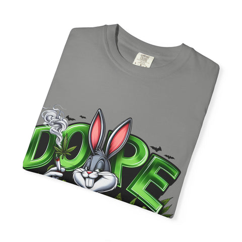 Cool Cartoon Bunny Graphic T-Shirt - DOPE Vintage Style