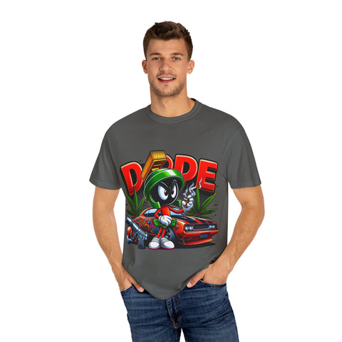 Retro Dope Graphic Unisex Garment-Dyed T-shirt