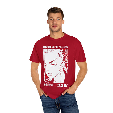 Tokyo Revengers Unisex Garment-Dyed T-Shirt - Trendy Anime Streetwear