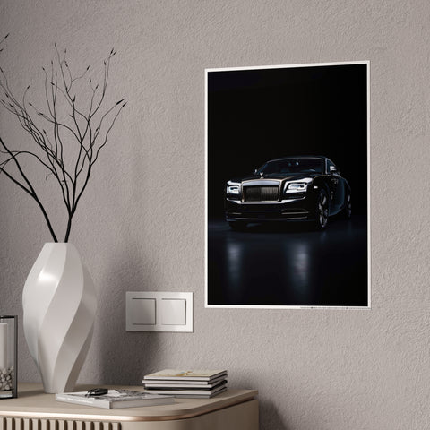 Sleek Car Gloss Poster for Automotive Enthusiasts | Luxury Vehicle Decor