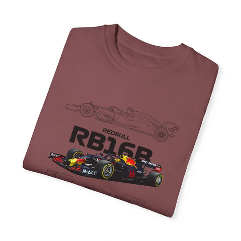 Unisex Garment-Dyed T-shirt - Red Bull Formula 1 Team Graphic Tee