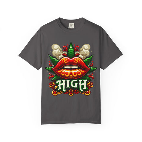 High Vibes Unisex Garment-Dyed T-Shirt