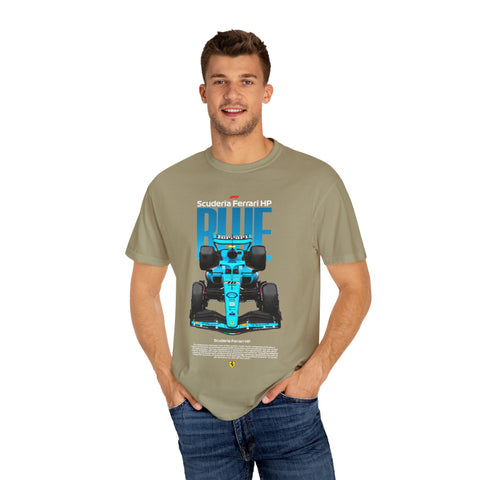 Scuderia Ferrari HP Unisex Garment-Dyed T-shirt - Racing Enthusiast Apparel