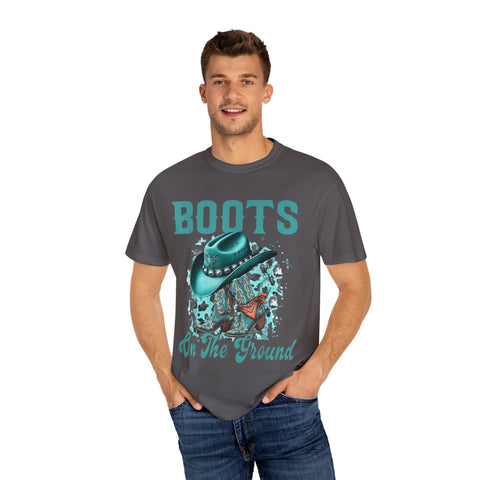 Cowboy Boots Graphic T-Shirt for Western Fashion Lovers