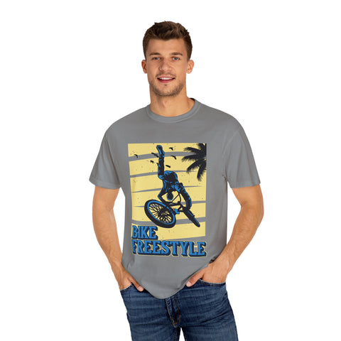 Unisex Bike Freestyle T-Shirt - Casual Graphic Tee for Cyclists