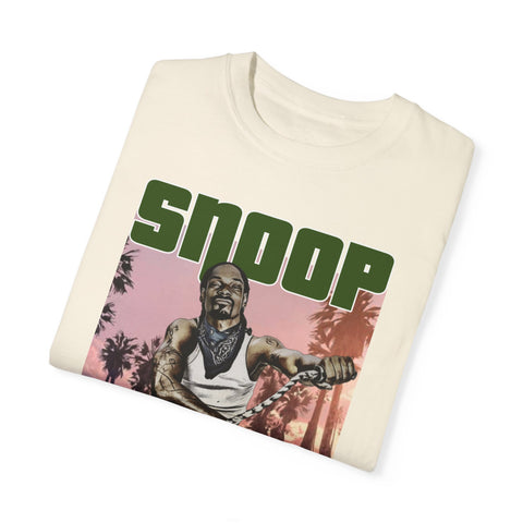 Snoop Dogg Graphic T-Shirt - Retro Grand Theft Auto Design