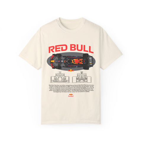 Unisex Red Bull Racing T-Shirt - Sporty Graphic Tee for Fans