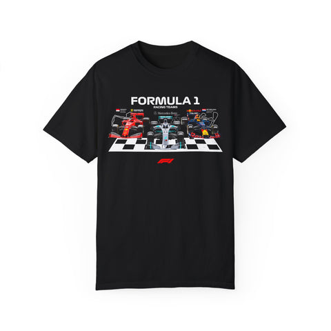 Formula 1 Racing Unisex Garment-Dyed T-Shirt