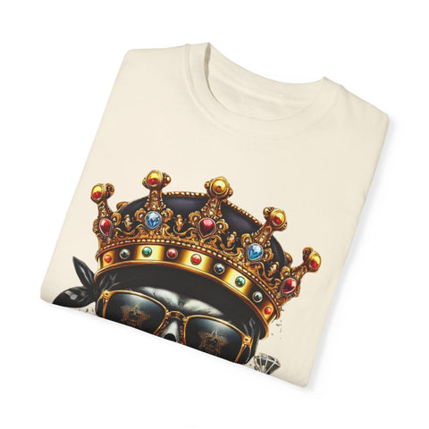 King Skull Graphic Unisex T-Shirt - Trendy Streetwear for Cool Casual Vibes