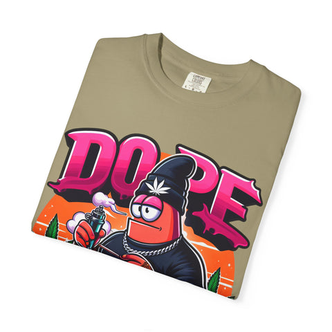 Cool Graphic T-Shirt - 'Dope' Vintage Cartoon Design