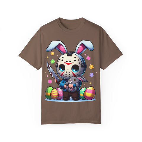 Cute Bunny Horror Unisex T-Shirt - Perfect for Easter Celebrations