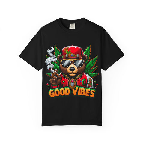 Good Vibes Unisex Garment-Dyed T-Shirt