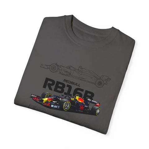 Unisex Garment-Dyed T-shirt - Red Bull Formula 1 Team Graphic Tee