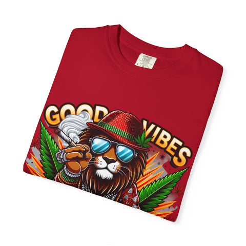 Good Vibes Unisex Garment-Dyed T-Shirt
