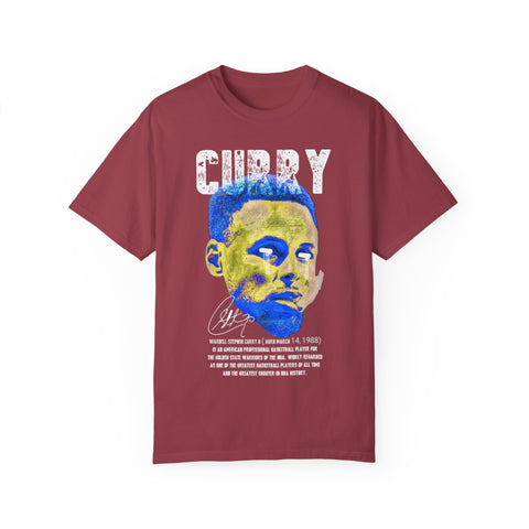 Unisex Garment-Dyed T-Shirt - Stylish Tribute to Curry | Perfect for Basketball Fans