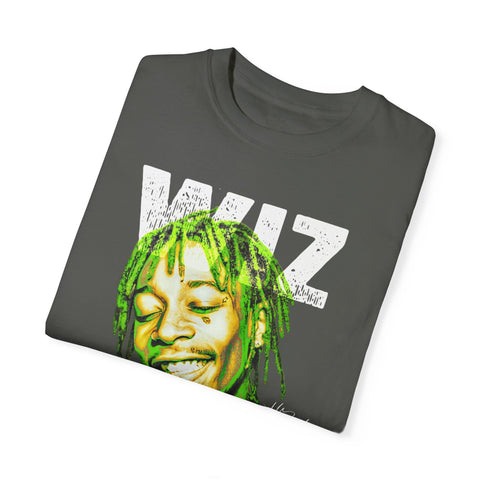 Unisex Garment-Dyed T-Shirt - Celebrate Wiz Khalifa's Legacy - Vibrant Graphic Tee