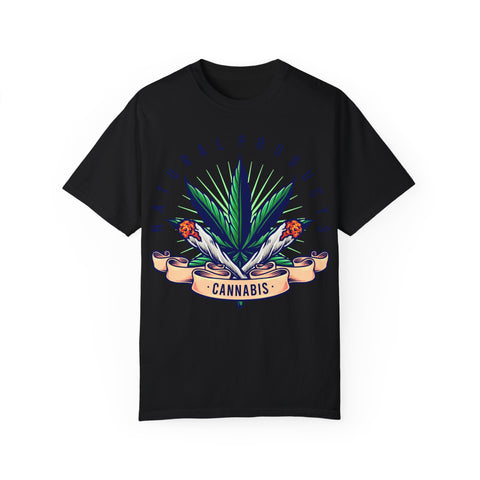 Cannabis Natural Products T-Shirt - Unisex Garment-Dyed Tee for Eco-Conscious Individuals