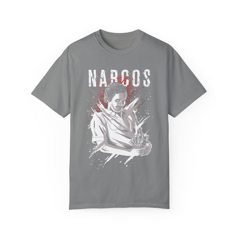 Narcos-Themed Unisex Garment-Dyed T-Shirt for Fans