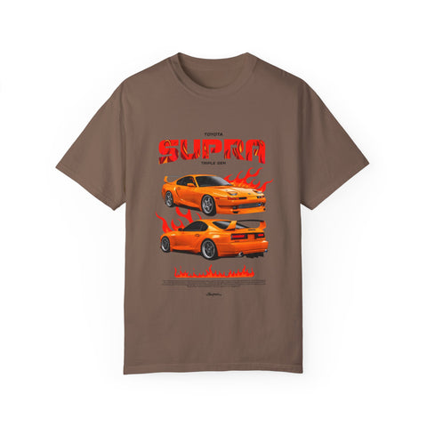 Toyota Supra Vintage Graphic T-Shirt - Perfect for Car Enthusiasts