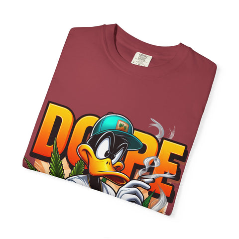 Dope Duck Graphic Unisex T-Shirt – Cool Casual Wear for Car Lovers & Street Style Enthusiasts