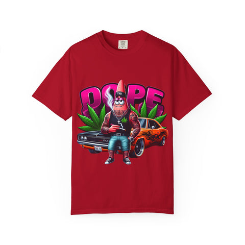Cool Graffiti T-Shirt - 'DOPE' Graphic Design for Streetwear Lovers