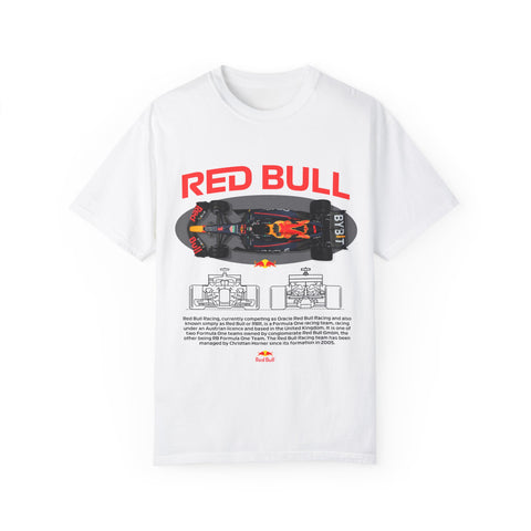 Unisex Red Bull Racing T-Shirt - Sporty Graphic Tee for Fans