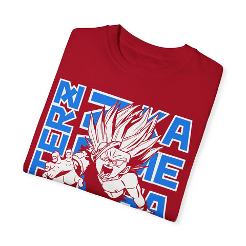 Dragon Ball Z Inspired Unisex Garment-Dyed T-Shirt - Perfect for Fans and Collectors