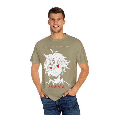 Anime-Inspired Unisex T-Shirt – 'You Can't Fool Your Own Heart' Design