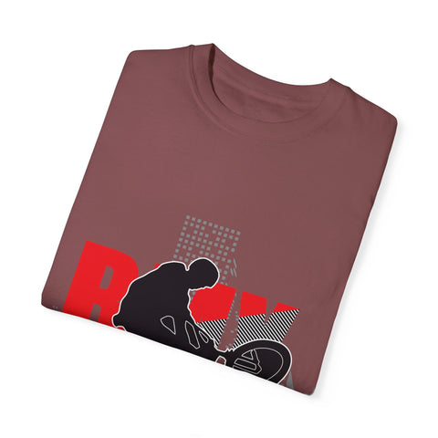 Freestyle BMX Unisex Garment-Dyed T-shirt