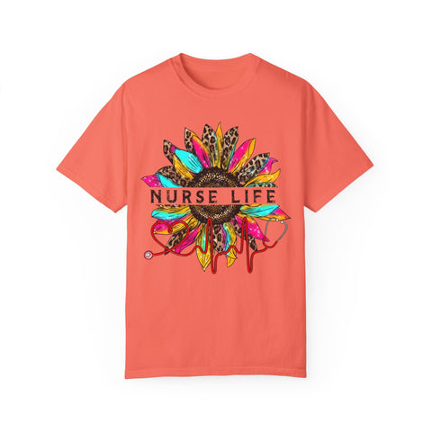 Nurse Life Unisex Garment-Dyed T-Shirt | Perfect Gift for Healthcare Heroes