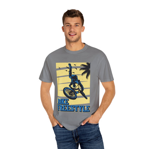 Unisex Bike Freestyle T-Shirt - Casual Graphic Tee for Cyclists