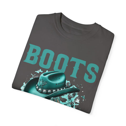 Cowboy Boots Graphic T-Shirt for Western Fashion Lovers