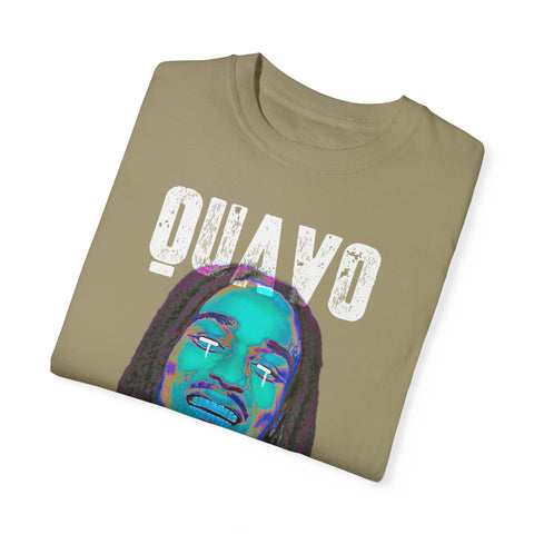 Unisex Garment-Dyed T-Shirt - Quavo Tribute Tee