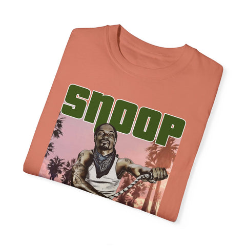 Snoop Dogg Graphic T-Shirt - Retro Grand Theft Auto Design