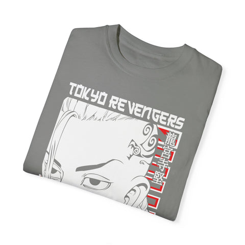 Tokyo Revengers Unisex Garment-Dyed T-Shirt - Trendy Anime Streetwear