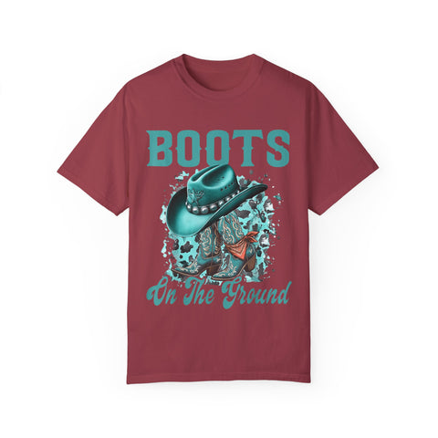 Cowboy Boots Graphic T-Shirt for Western Fashion Lovers